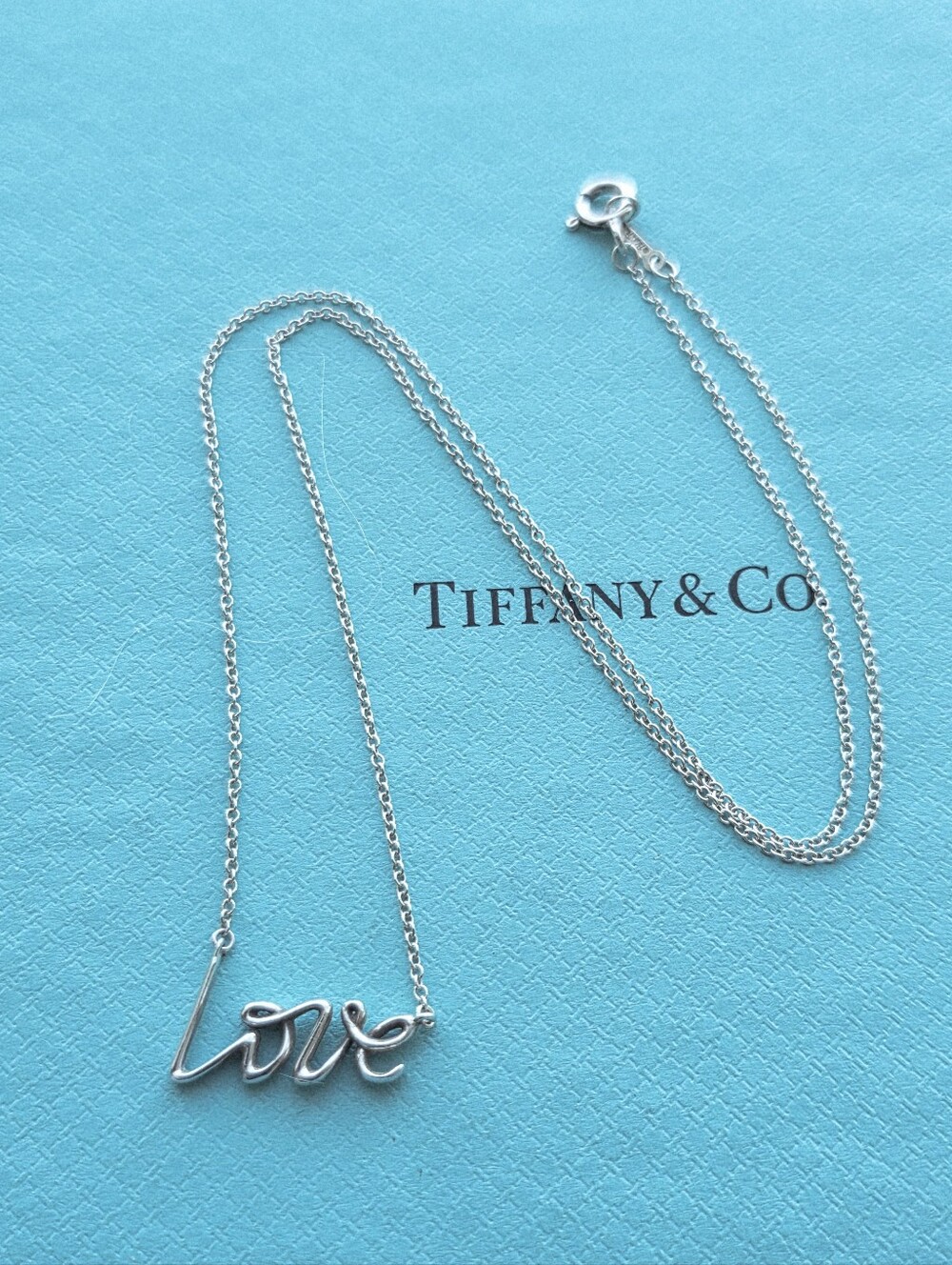 T&Co Paloma's Grafitti Love Necklace